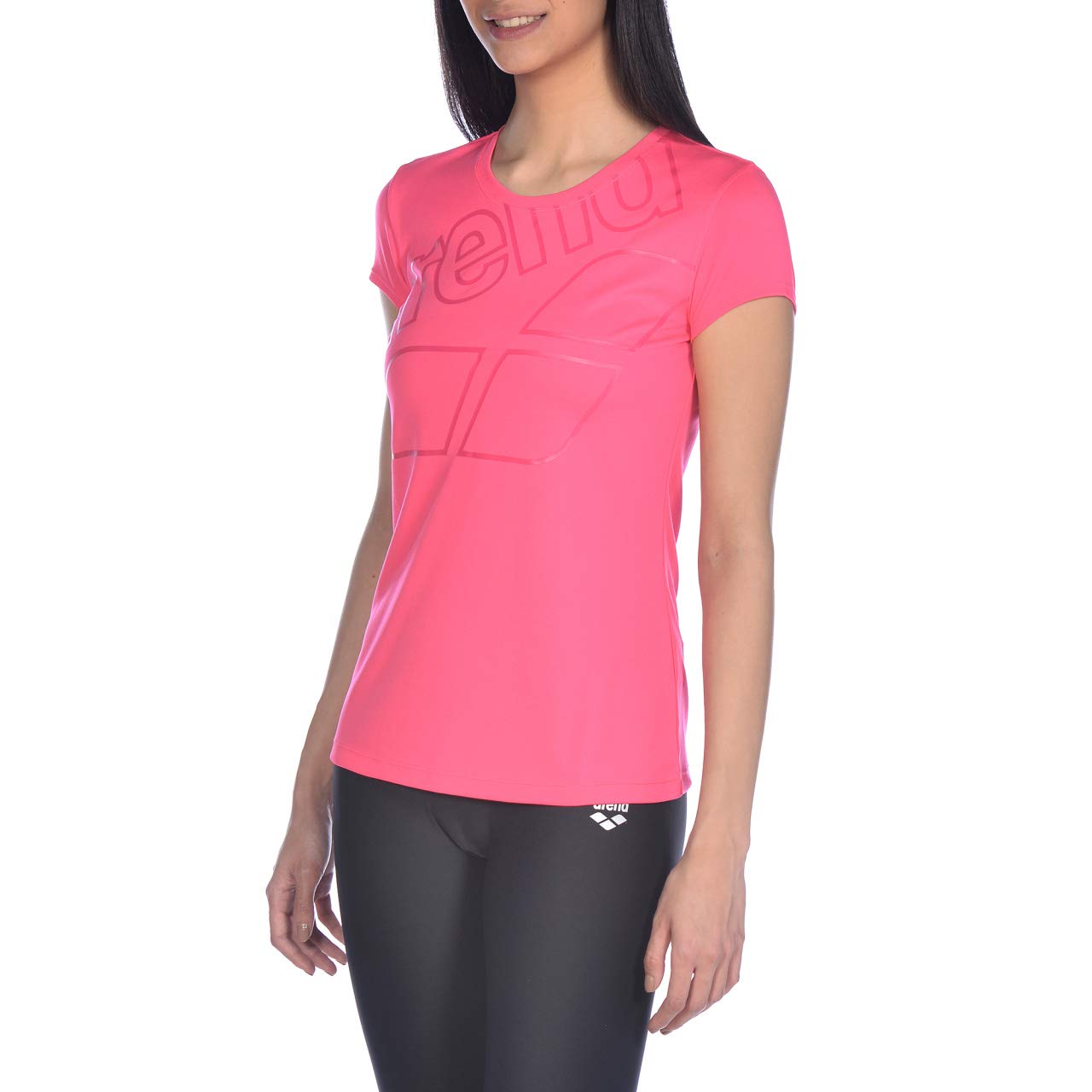 arena-gym-logo-maglia-a-maniche-corte-donna-per-palestra-e-fitness image 2