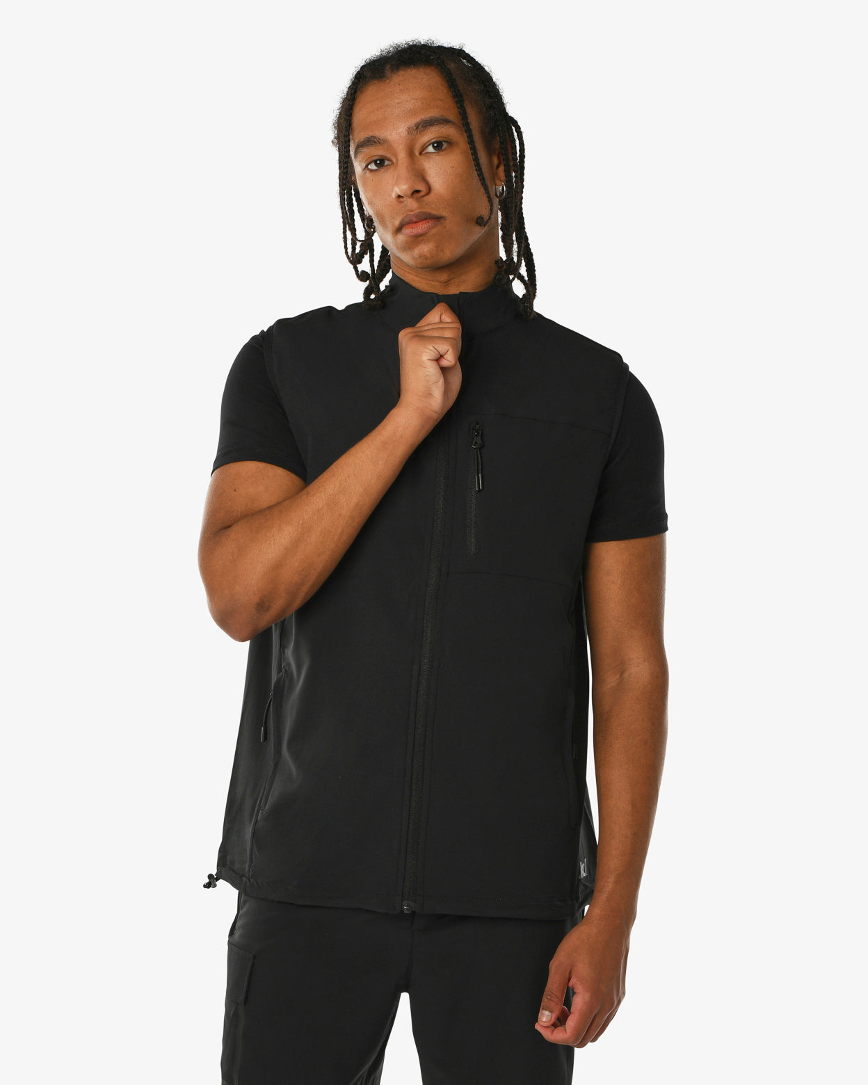 gilet-uomo-jaked-sportswear-j-office-22-senza-maniche-tessuto-tecnico-con-tasca- image 6