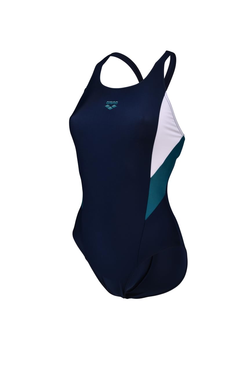 arena-women-s-swimsuit-v-back-panel-costume-intero-donna-con-schiena-a-v image 1