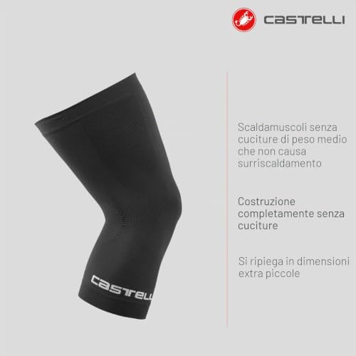 castelli-pro-seamless-scaldamuscoli-ciclismo-unisex-knee-warmer-senza-cuciture image 5