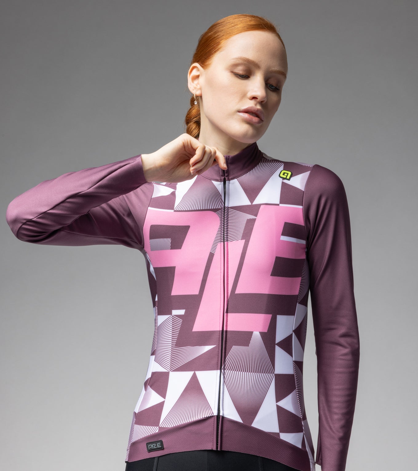 al-cycling-maglia-manica-lunga-donna-multiverso-fit-ergonomico image 8