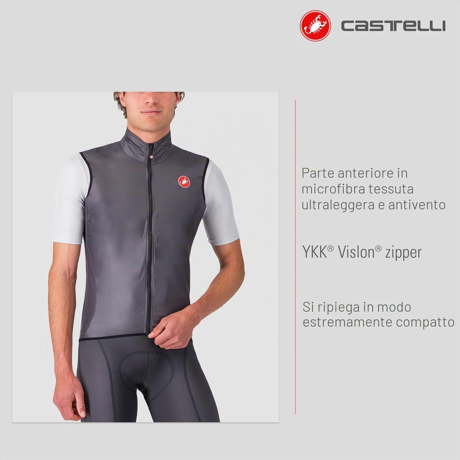 castelli-aria-vest-gilet-sportivo-uomo-gilet-ciclismo-traspirante image 3
