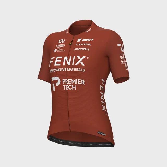 al-cycling-fenix-premier-tech-maglia-ciclismo-donna-maniche-corte image 1