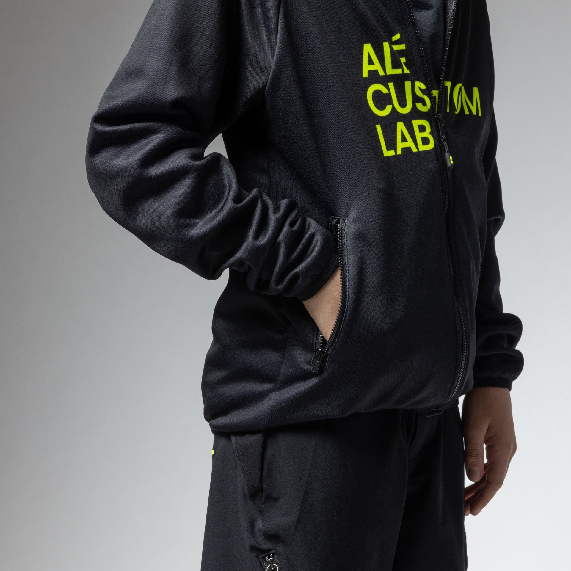 al-cycling-felpa-bambino-con-cappuccio-e-tasche-zip-felpa-felpata-per-bambini image 4