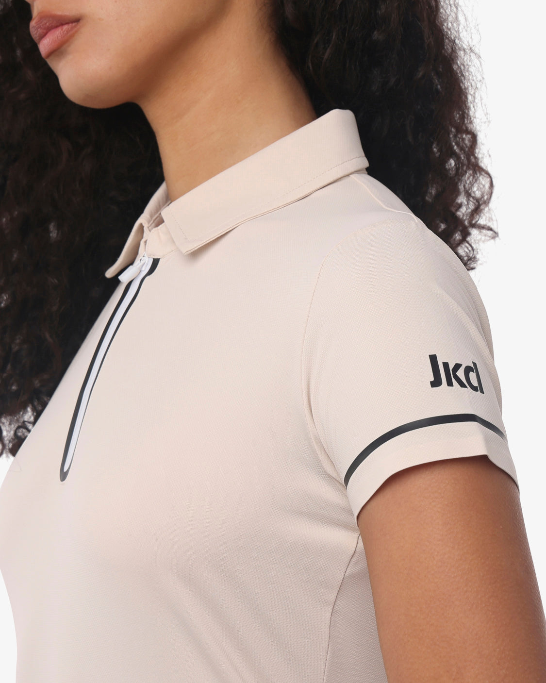 jaked-polo-zip-activewear-hydra-donna-polo-mezza-manica-in-tessuto-ultralight-co image 5
