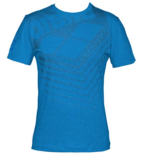 arena-m-essential-big-logo-s-s-tee-canottiera-uomo-t-shirt-sportiva-cotone-nero image 3