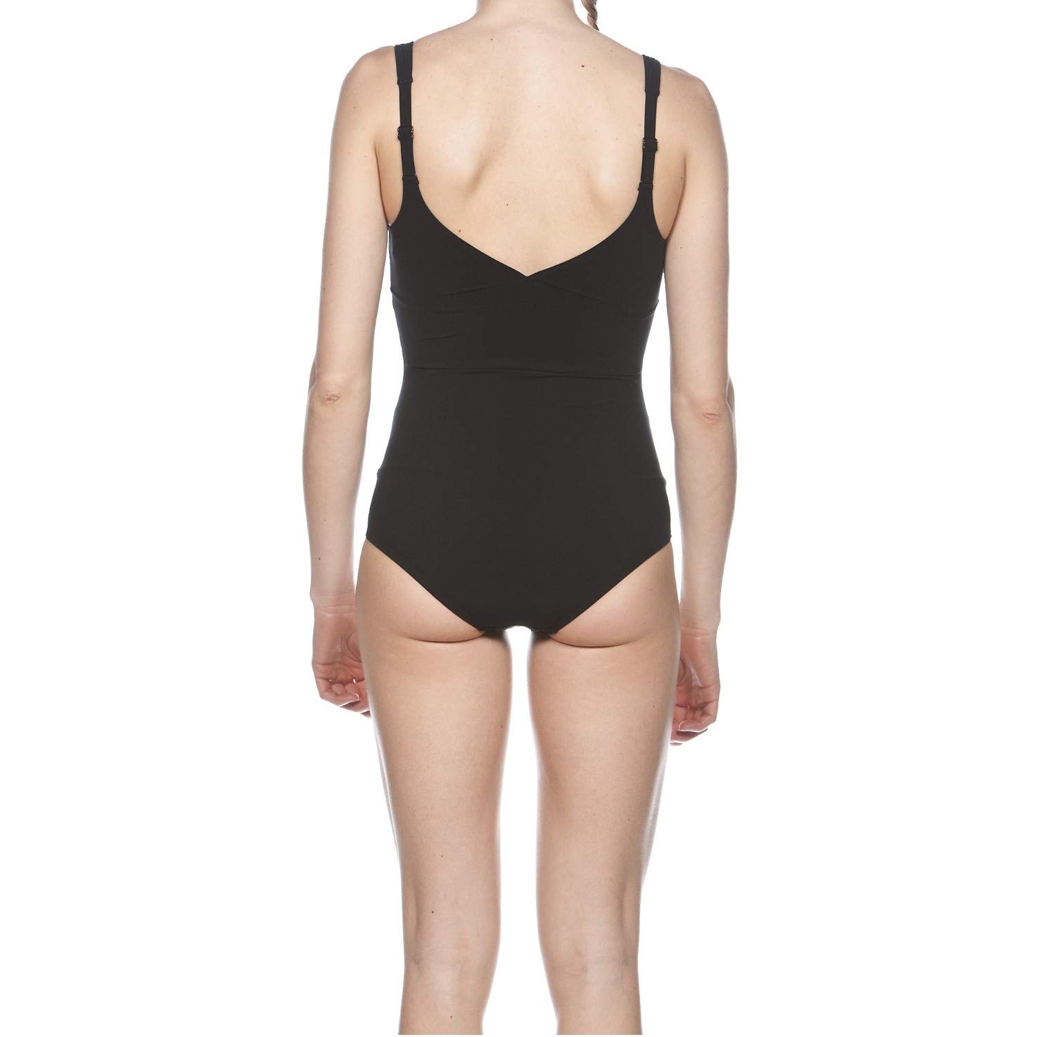 arena-gioiello-costume-da-bagno-donna-nero-bianco-taglia-54-modellante-con-bodyl image 3