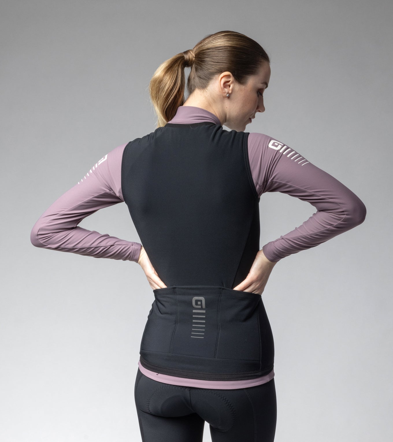 al-cycling-gilet-donna-thermo-smanicato-termico-multi-funzione image 7