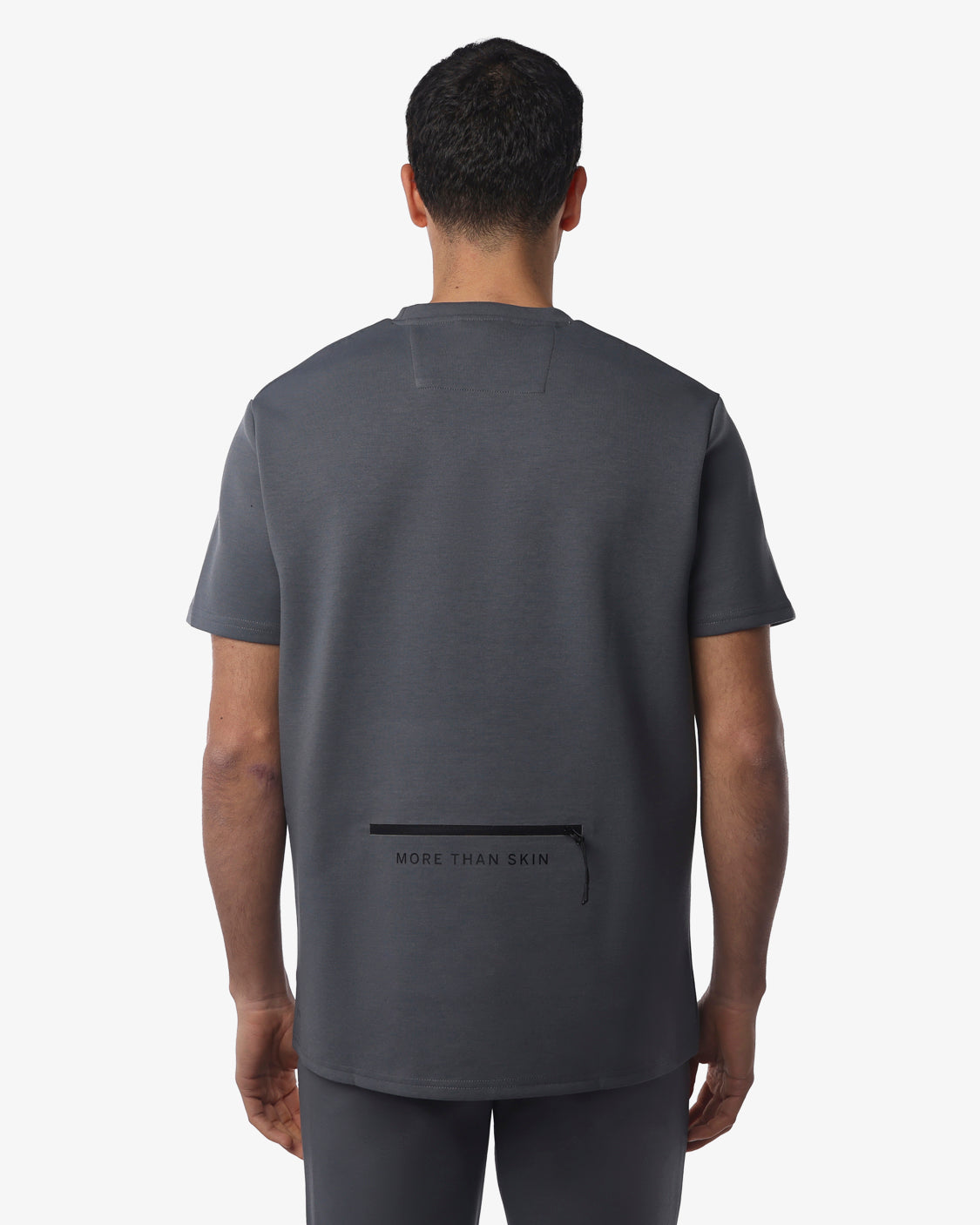 jaked-felpa-zenith-t-shirt-girocollo-over-uomo-con-stampe-gommate image 7