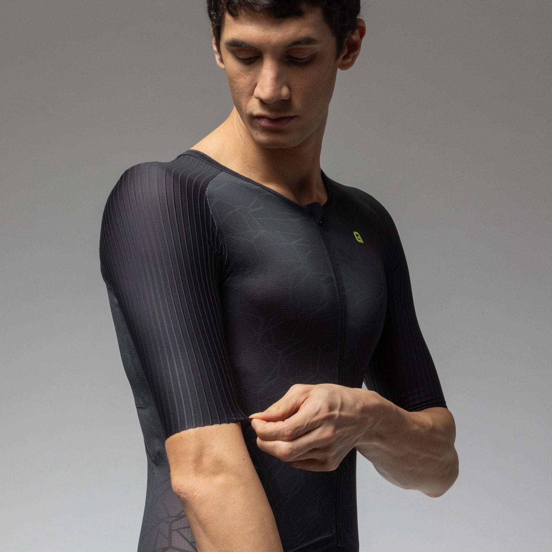 al-cycling-body-con-cerniera-frontale-uomo-focus-body-triathlon-graphene image 3