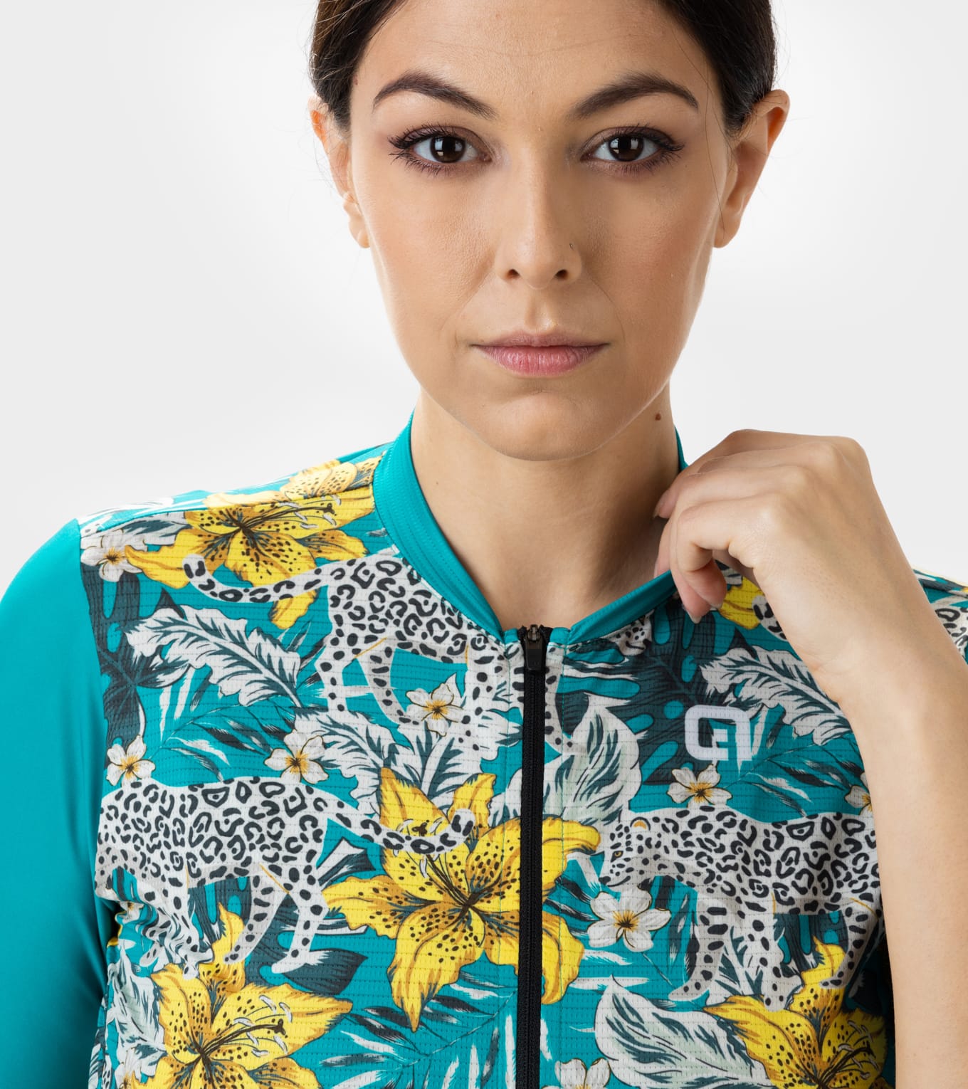 al-cycling-hibiscus-maglia-manica-corta-donna-jersey-traspirante-con-pannello-in image 4