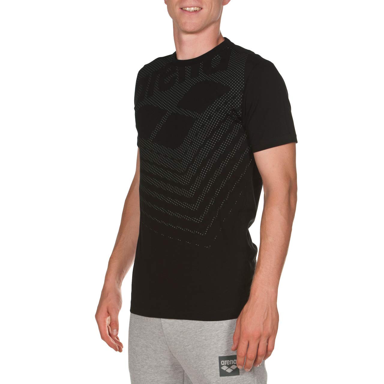 arena-m-essential-bilogo-s-s-maglia-casual-uomo-2 image 2