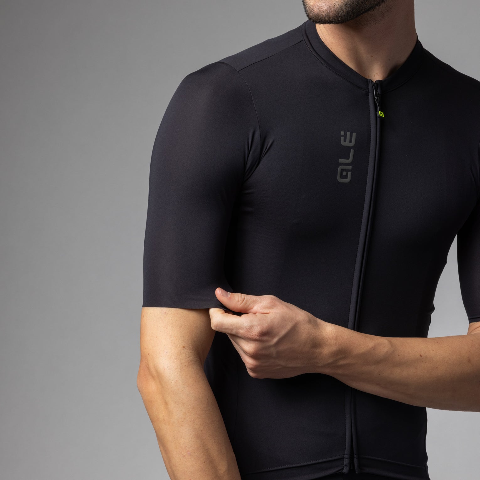 al-cycling-color-block-maglia-manica-corta-uomo-jersey-in-poliestere-riciclato image 2