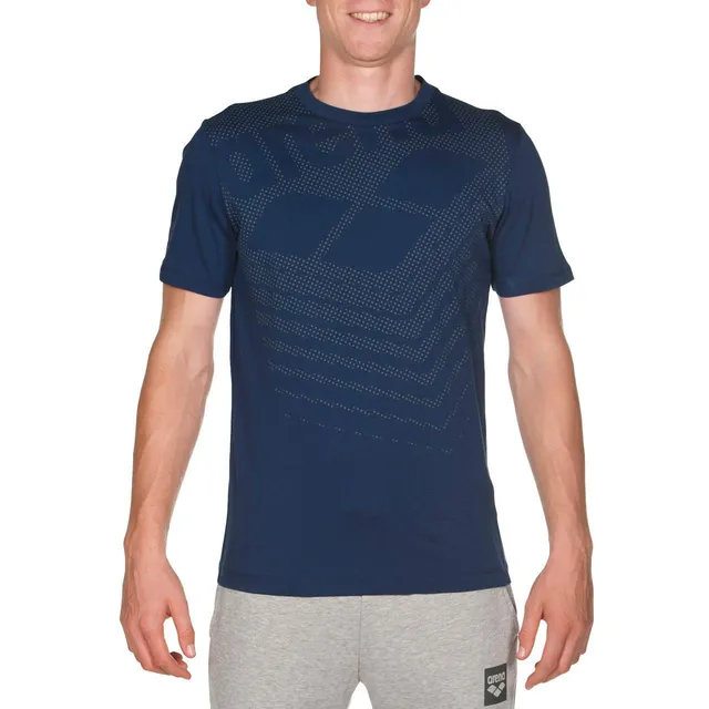 arena-m-essential-bilogo-s-s-maglia-casual-uomo-3 image 1