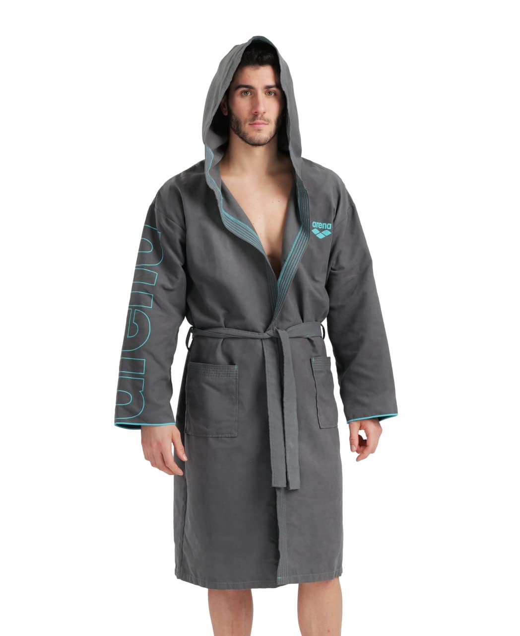 arena-zeal-plus-accappatoio-unisex-adulto-morbido-e-assorbente image 8