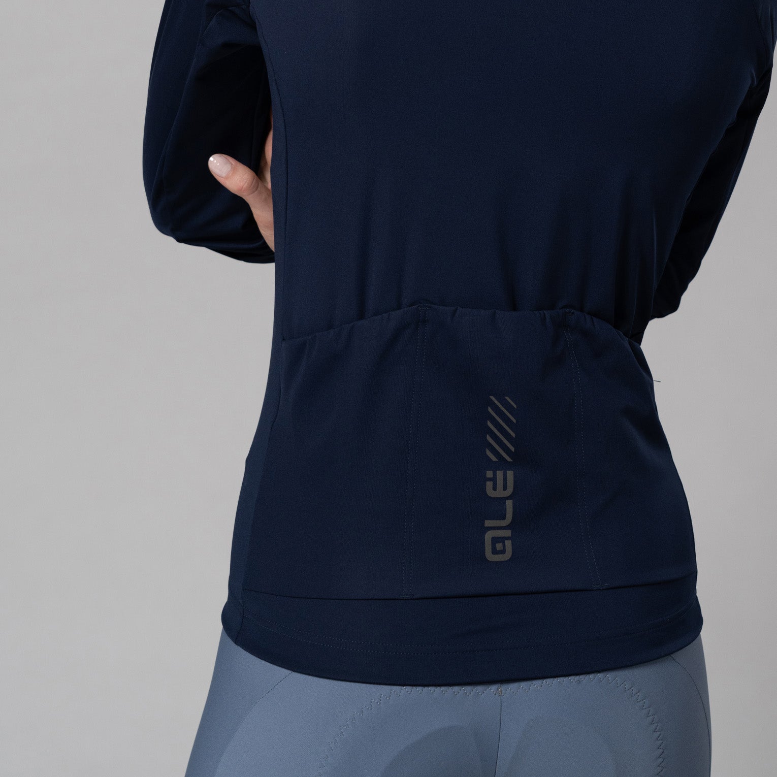 al-cycling-maglia-manica-lunga-donna-color-block image 4