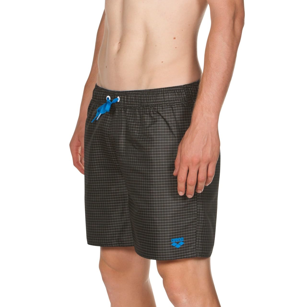 arena-yarn-dyed-boxer-costume-da-bagno-uomo-pantaloncini-con-slip-interno-in-ret image 2