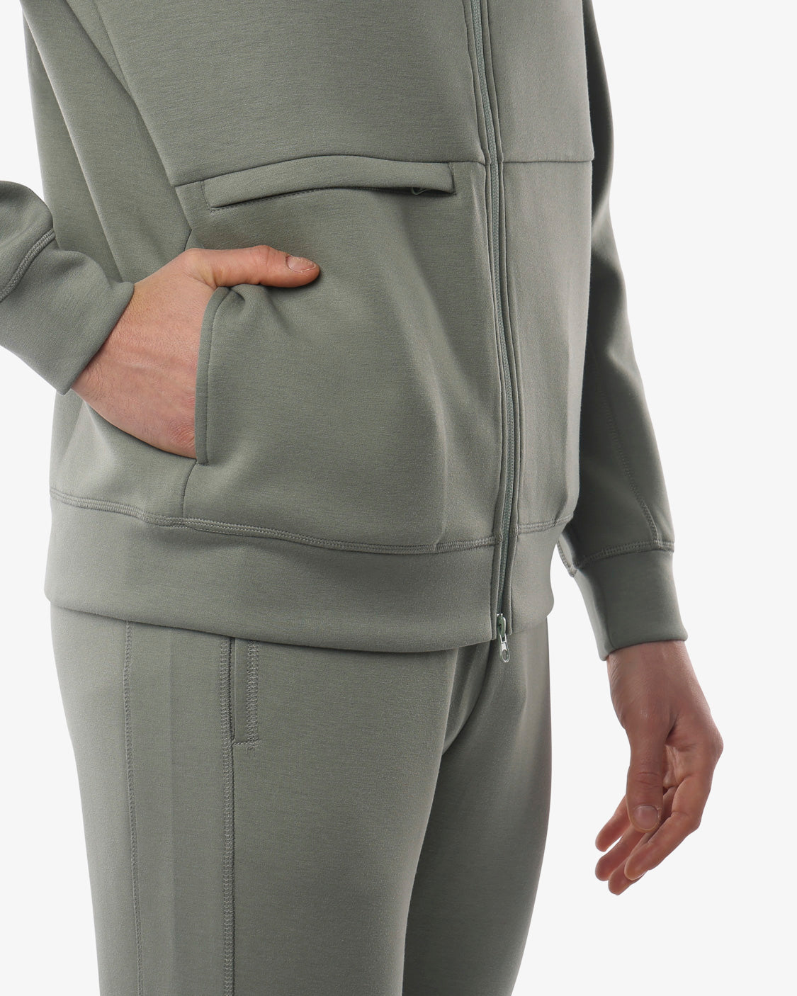 jaked-felpa-arctic-evo-full-zip-con-cappuccio-uomo-felpa-tecnica-per-citt-e-outd image 3