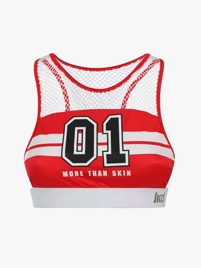 jaked-bra-alley-oop-reggiseno-sportivo-donna-con-dettagli-a-rete-e-logo image 1