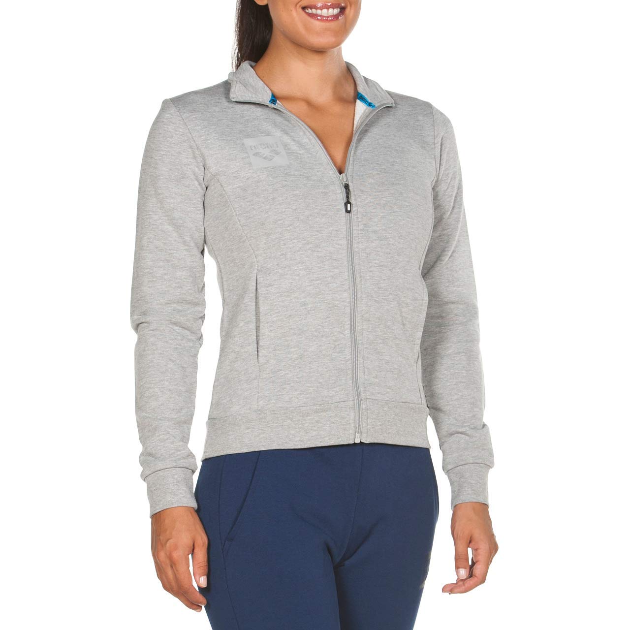 arena-w-essential-f-z-giacca-sportiva-donna-con-zip-integrale image 3