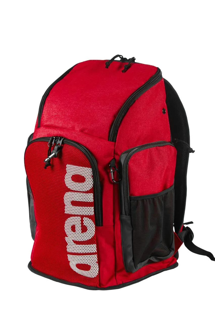 arena-team-backpack-45-zaino-nuoto-e-piscina-45l-blu-nero-con-sacca-bagnato image 1
