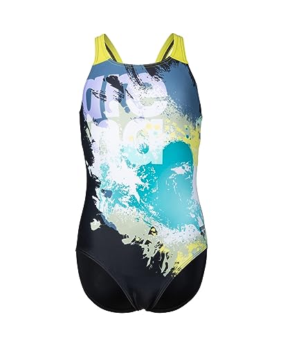 arena-girl-s-arena-waves-breaking-swimsuit-v-back-costume-intero-bambine-e-ragaz image 7