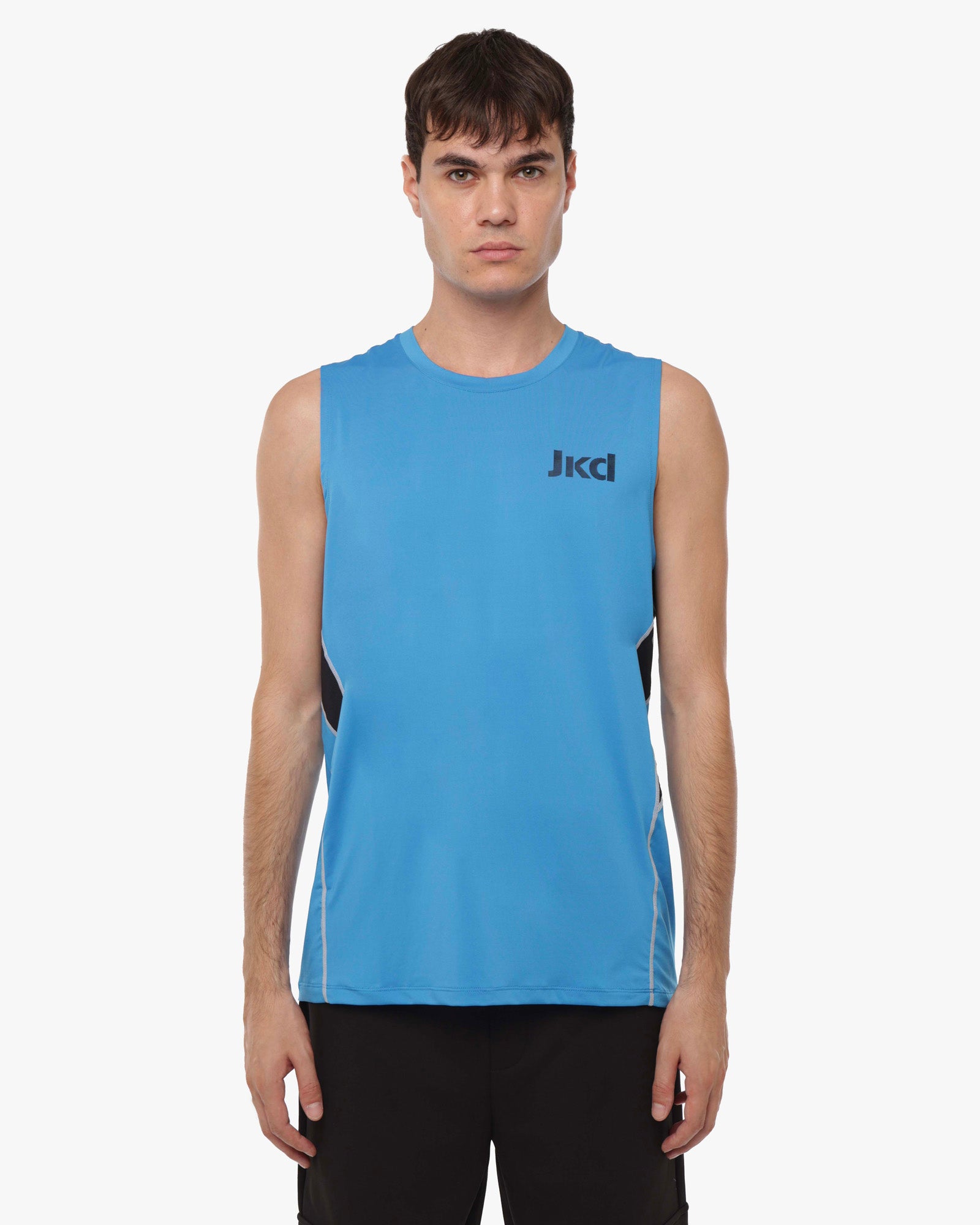 canotta-activewear-numb3rs-jaked-t-shirt-senza-maniche-con-inserti-in-microrete image 6