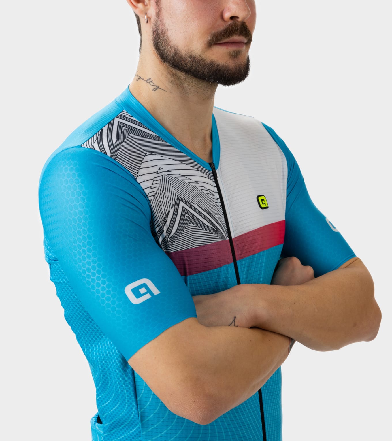maglia-manica-corta-uomo-al-cycling-zig-zag-top-di-gamma-aerodinamico image 4