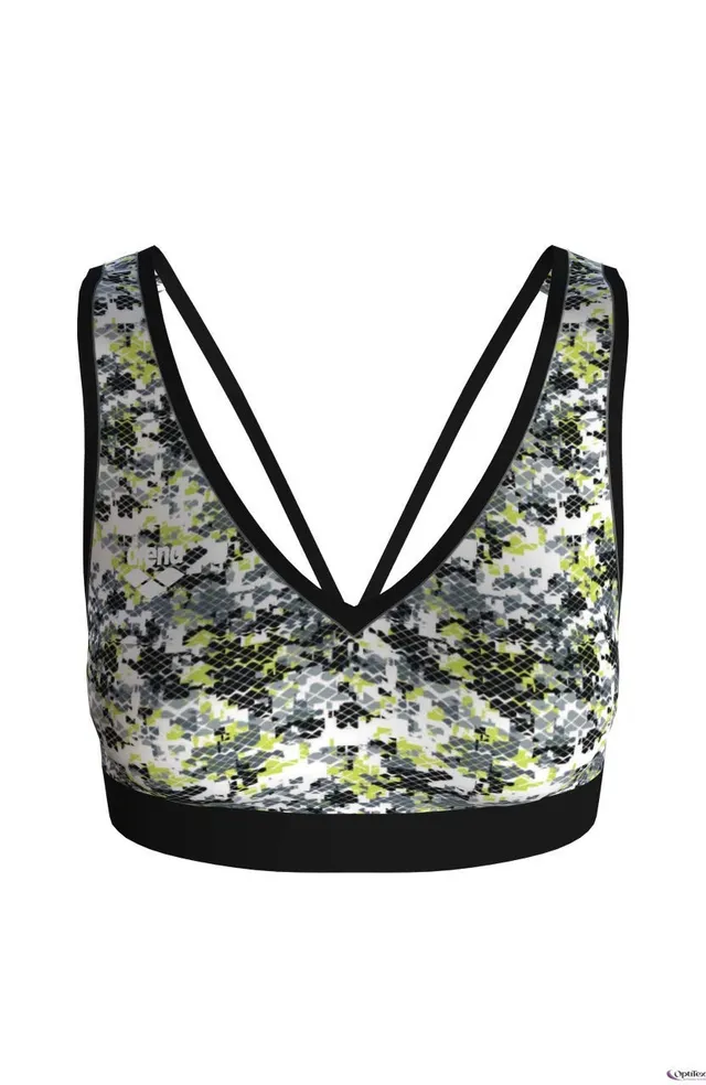 arena-w-gym-v-neck-reggiseno-sportivo-donna-supporto-per-palestra-e-fitness-ad-a image 1