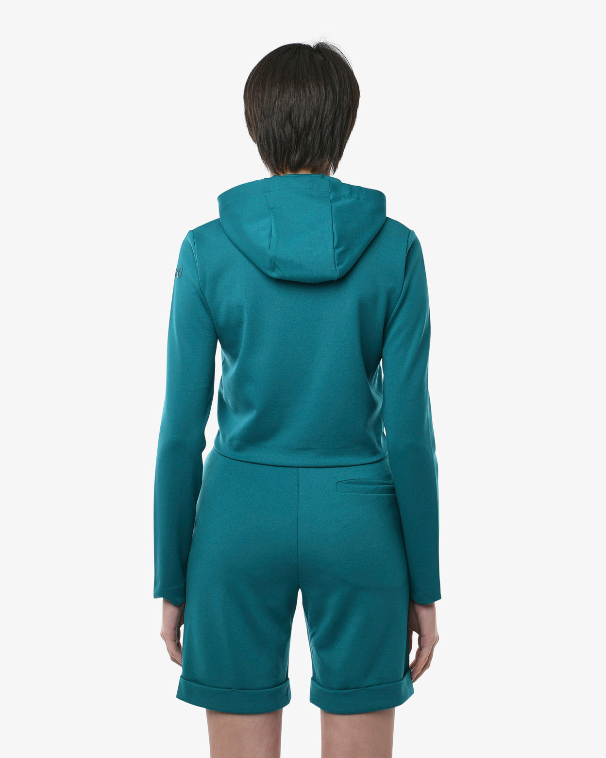 jaked-reset-felpa-full-zip-con-cappuccio-donna-jersey-leggero-per-sport-e-quotid image 3