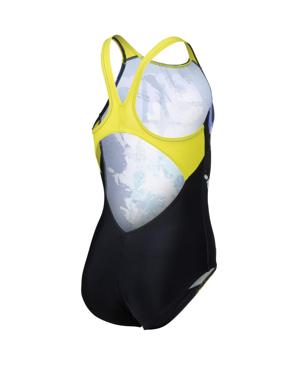 arena-girl-s-arena-waves-breaking-swimsuit-v-back-costume-intero-bambine-e-ragaz image 2