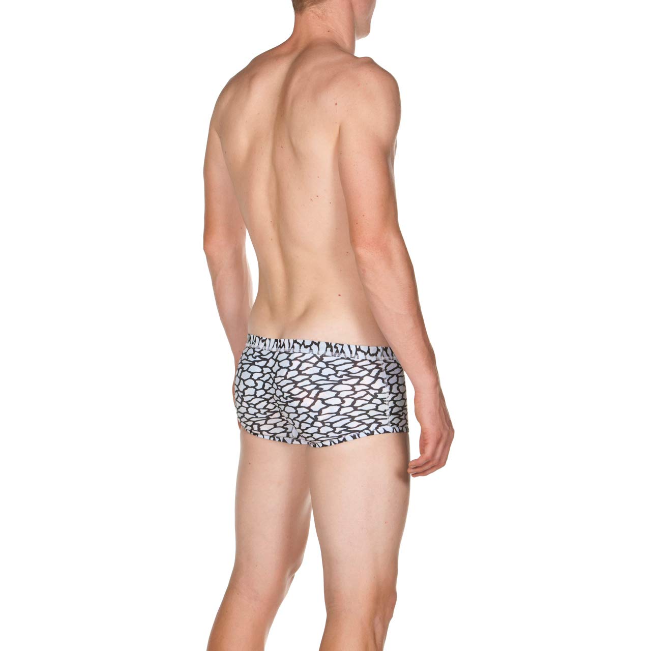 arena-m-upside-down-low-waist-bermuda-nuoto-uomo-bianco-multicolore image 5