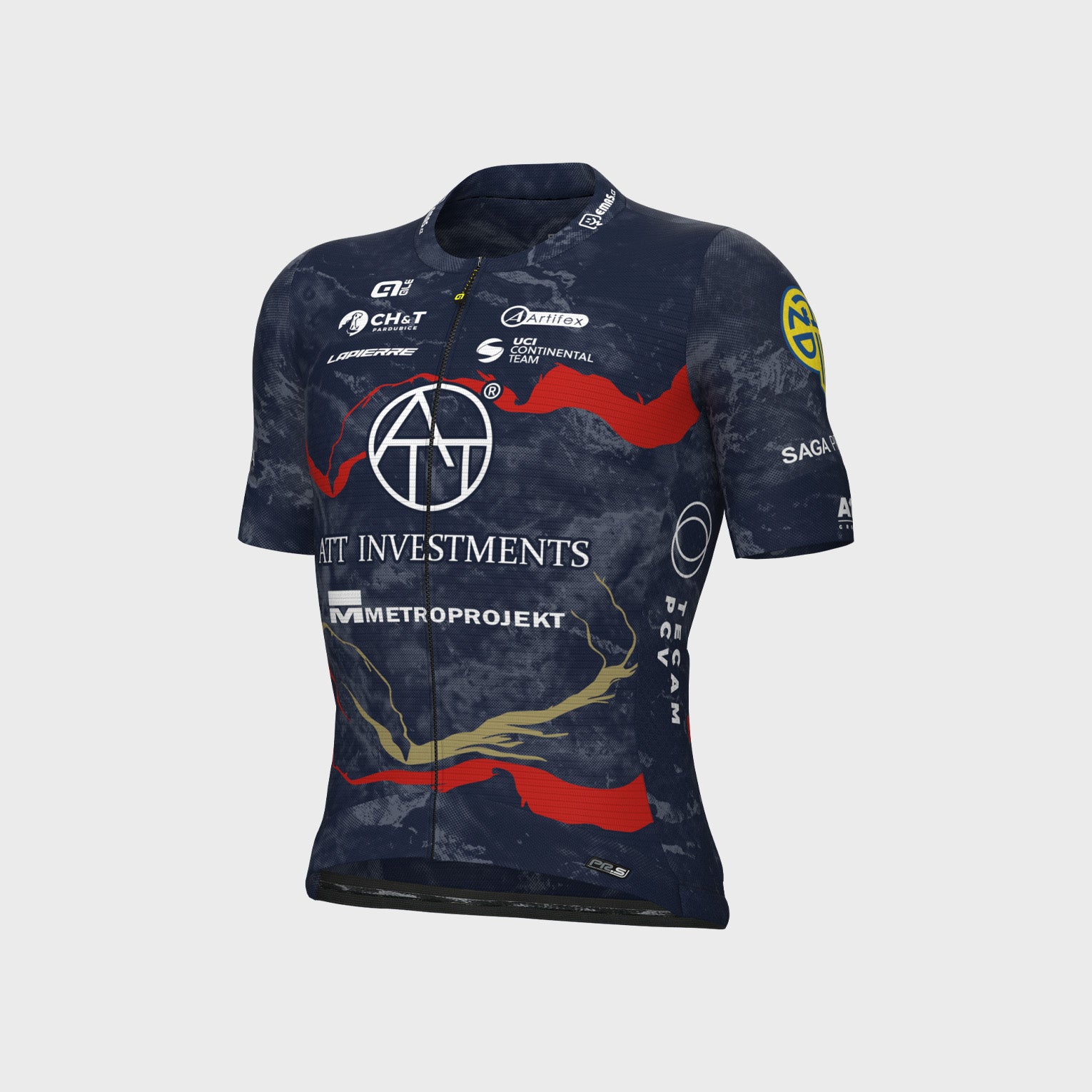 al-cycling-att-investments-maglia-manica-corta-uomo image 1