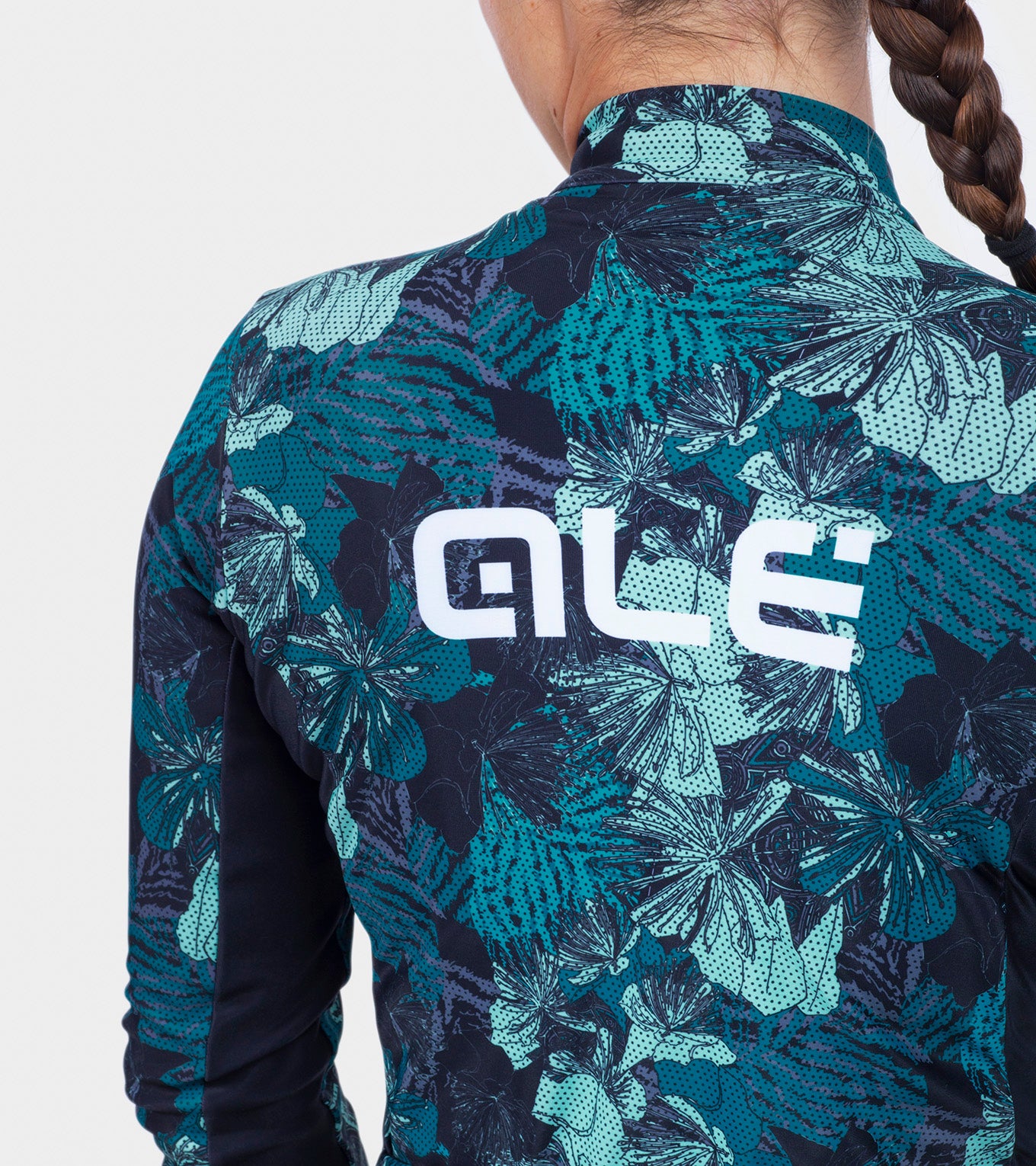 al-cycling-maglia-manica-lunga-donna-amazzonia-felpa-ciclismo-invernale-con-graf image 6