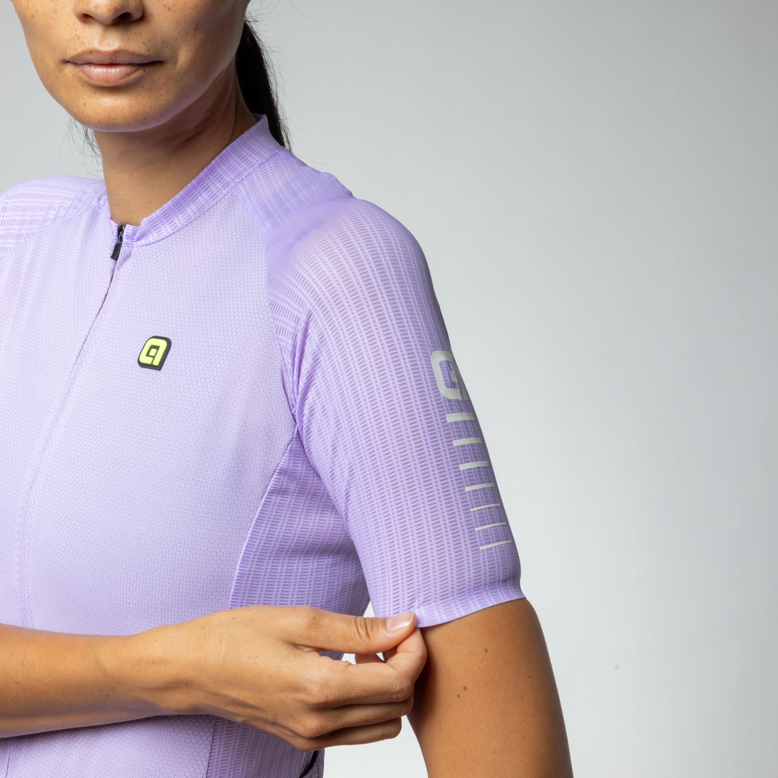 al-cycling-maglia-manica-corta-donna-silver-cooling image 4