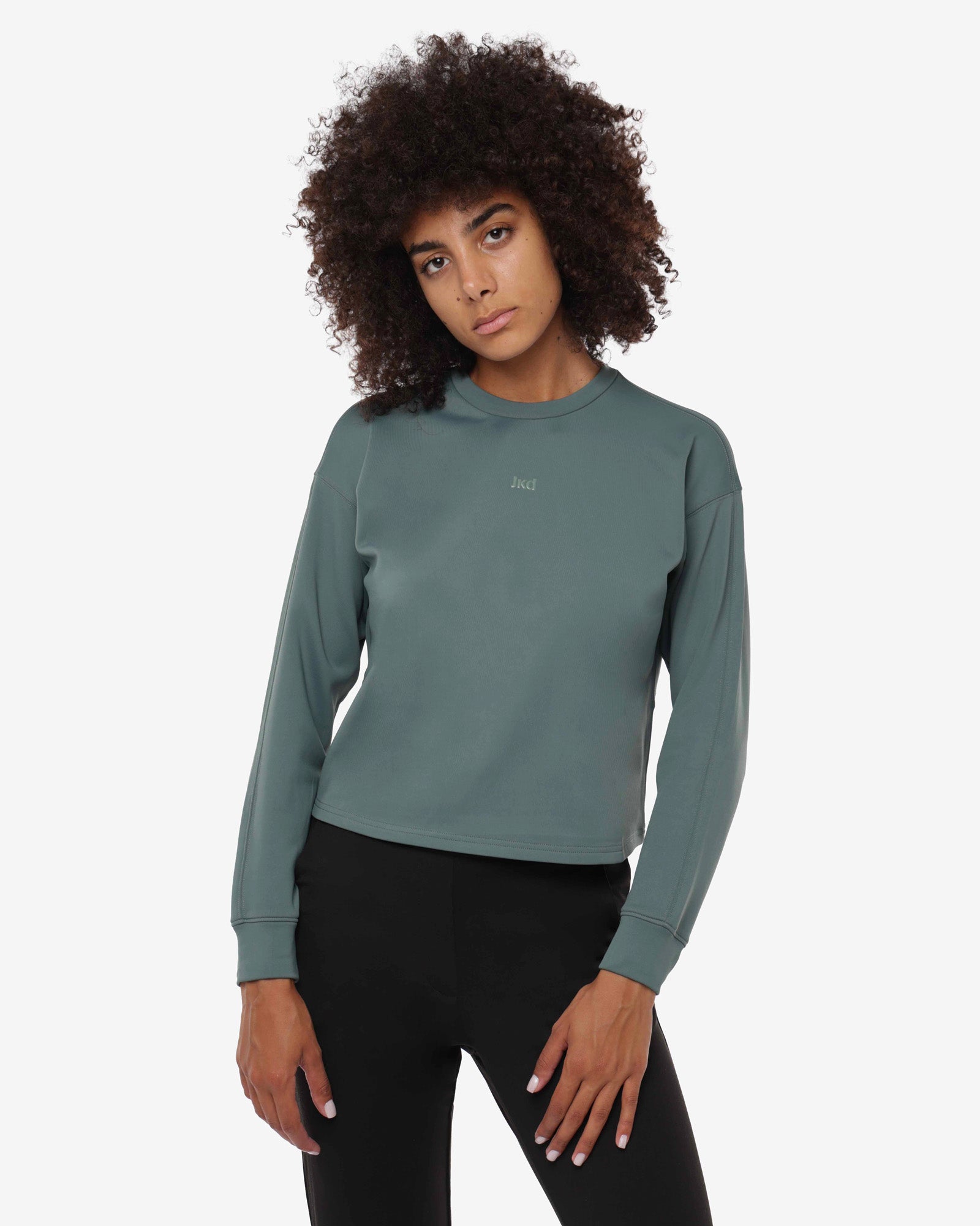 jaked-felpa-loose-girocollo-donna image 1