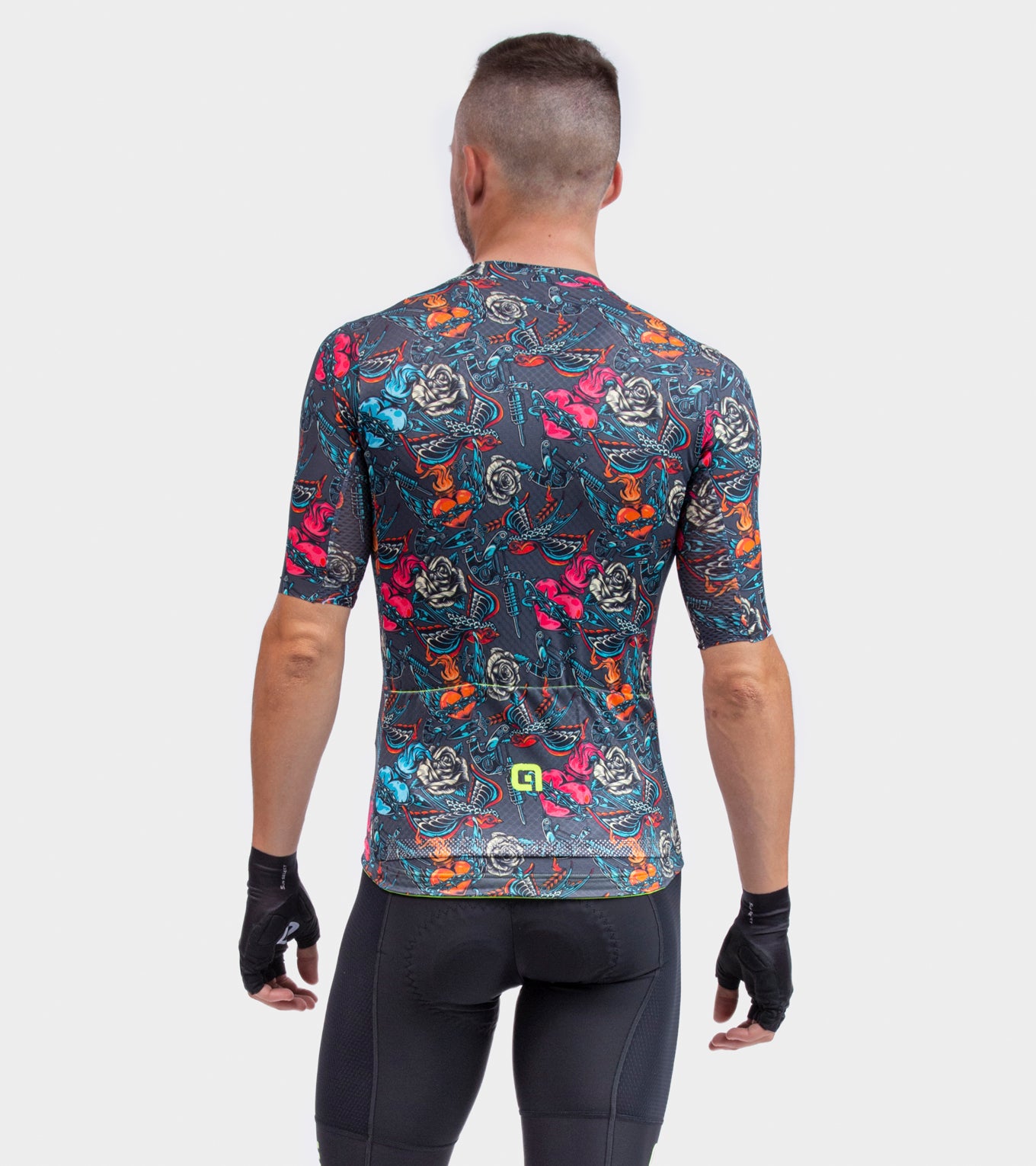 al-cycling-tattoo-maglia-manica-corta-uomo-jersey-leggero-e-traspirante-con-graf image 2