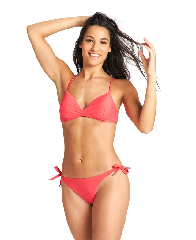 arena-solid-bikini-a-triangolo-hibiscus-rosso image 1