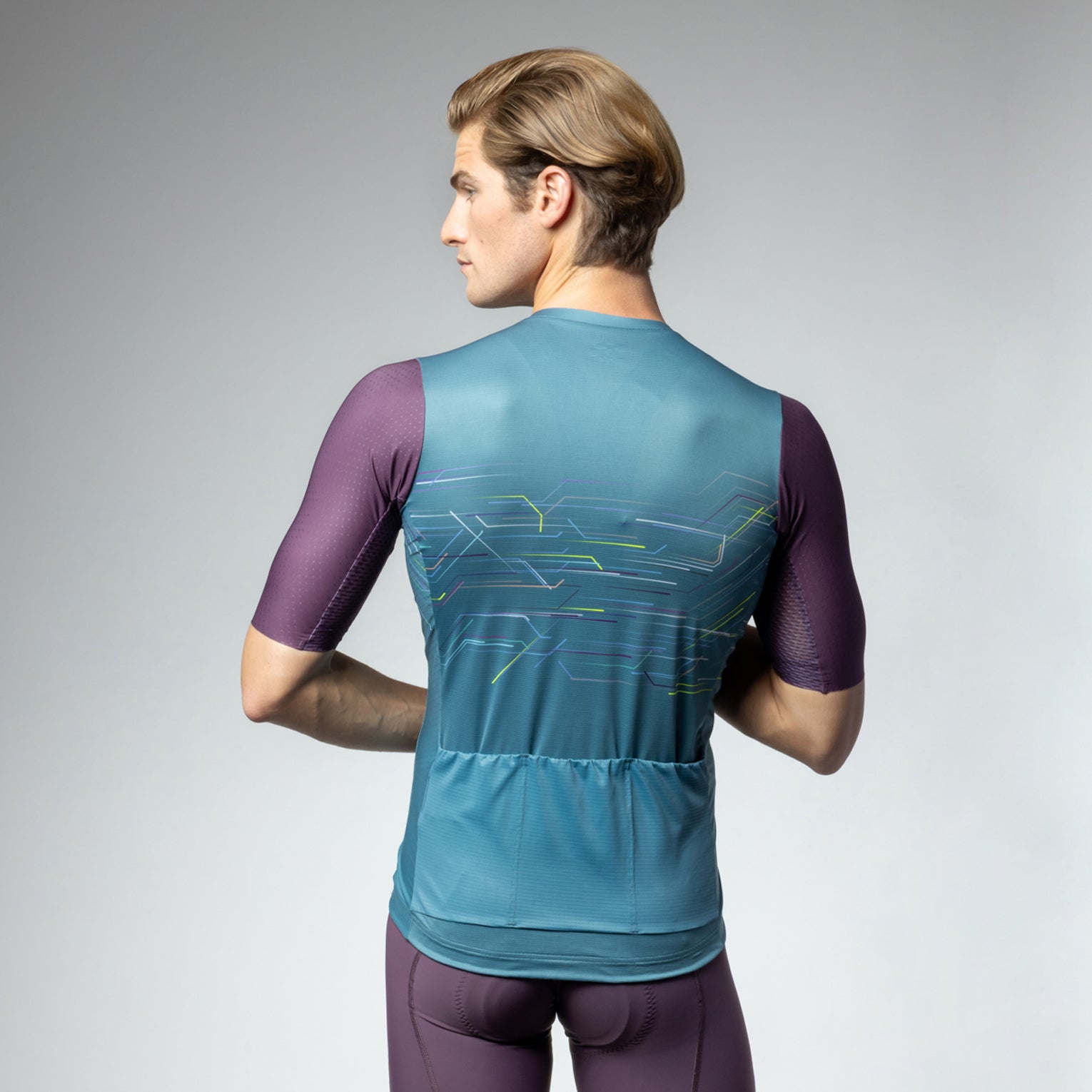 al-cycling-maglia-manica-corta-uomo-megabyte image 2