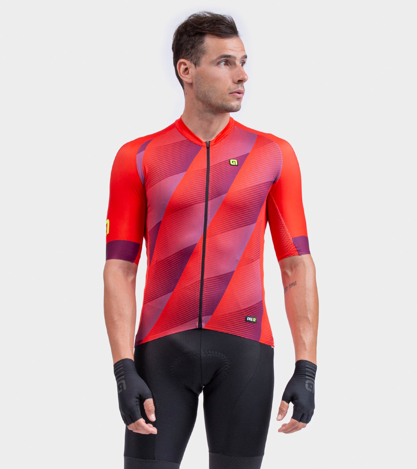 al-cycling-maglia-manica-corta-uomo-square-jersey-traspirante-da-ciclismo image 7