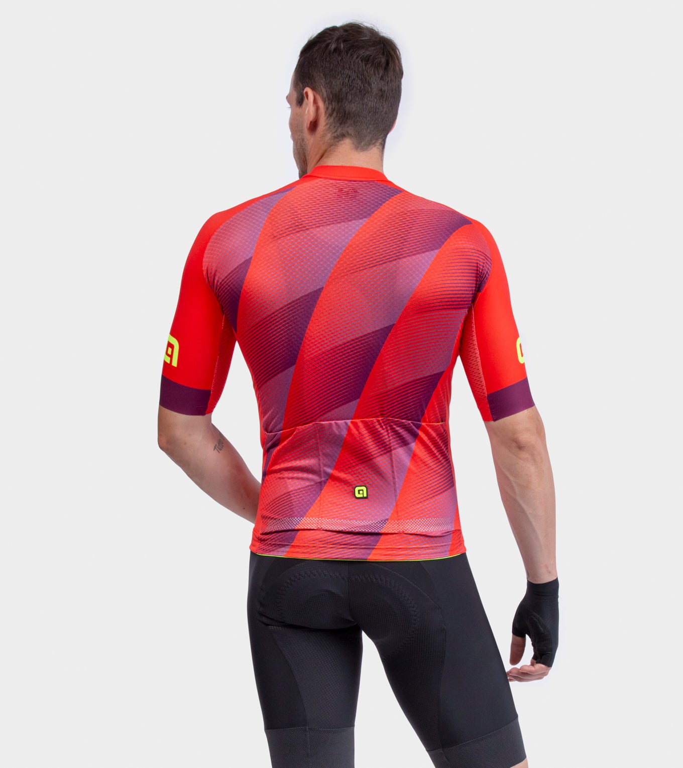 al-cycling-maglia-manica-corta-uomo-square-jersey-traspirante-da-ciclismo image 8
