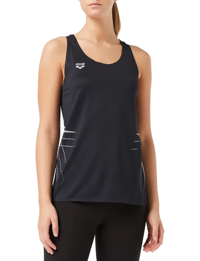 arena-w-a-one-tank-top-canotta-in-rete-donna image 1