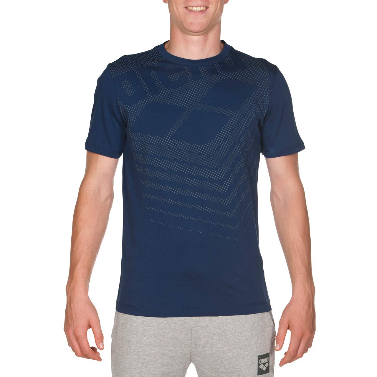 arena-m-essential-bilogo-s-s-maglia-casual-uomo-3 image 1