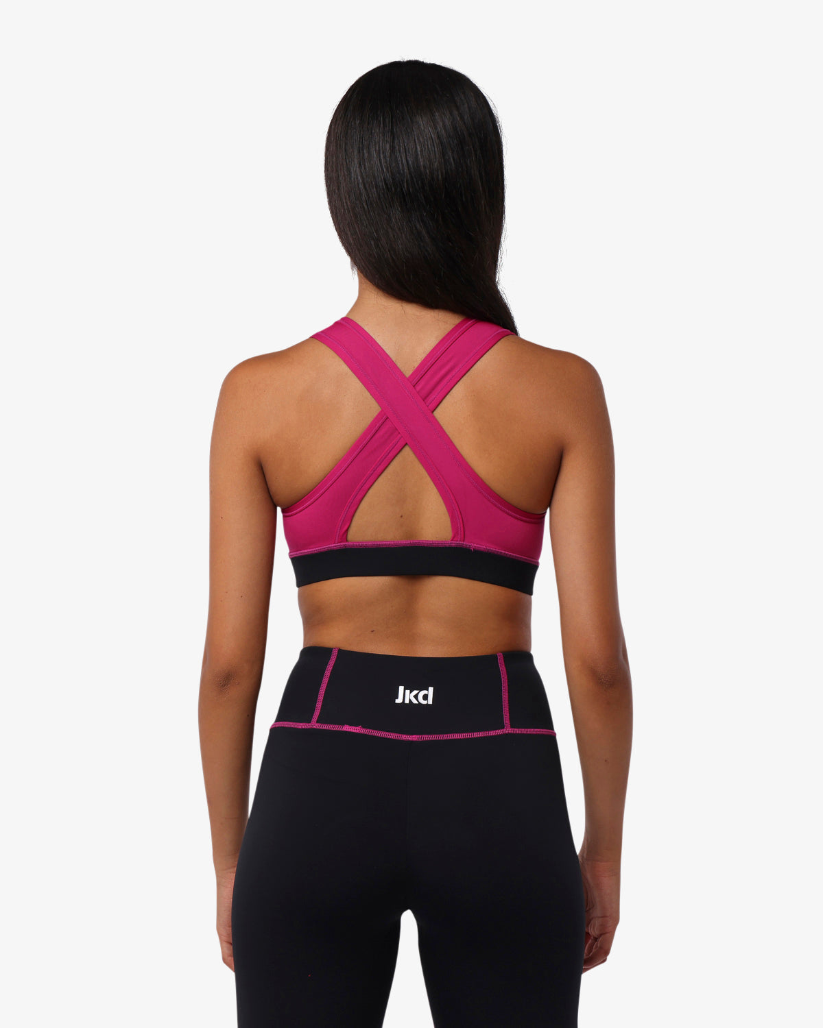 top-jaked-activewear-flowered-evo-donna-spallina-stretta-design-incrociato-sulla image 6