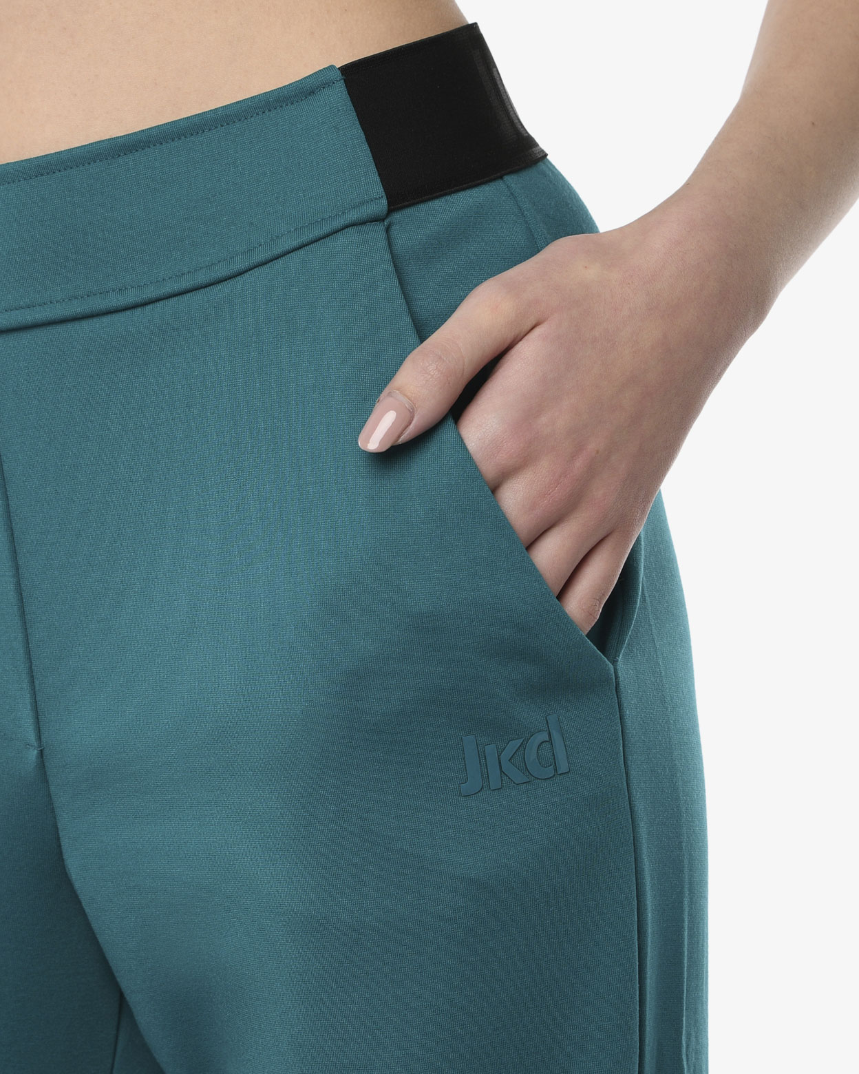 jaked-pantalone-felpa-sportswear-reset-donna-leggero-con-elastico-in-vita image 4