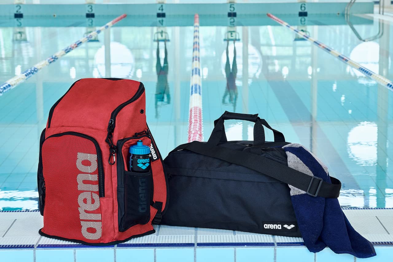 arena-team-backpack-45-zaino-nuoto-e-piscina-45l-blu-nero-con-sacca-bagnato image 2