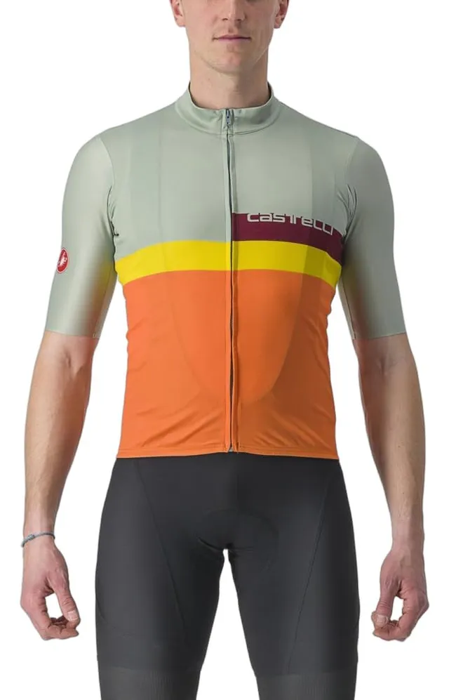 castelli-a-blocco-jersey-t-shirt-uomo-maglia-tecnica-da-ciclismo image 1