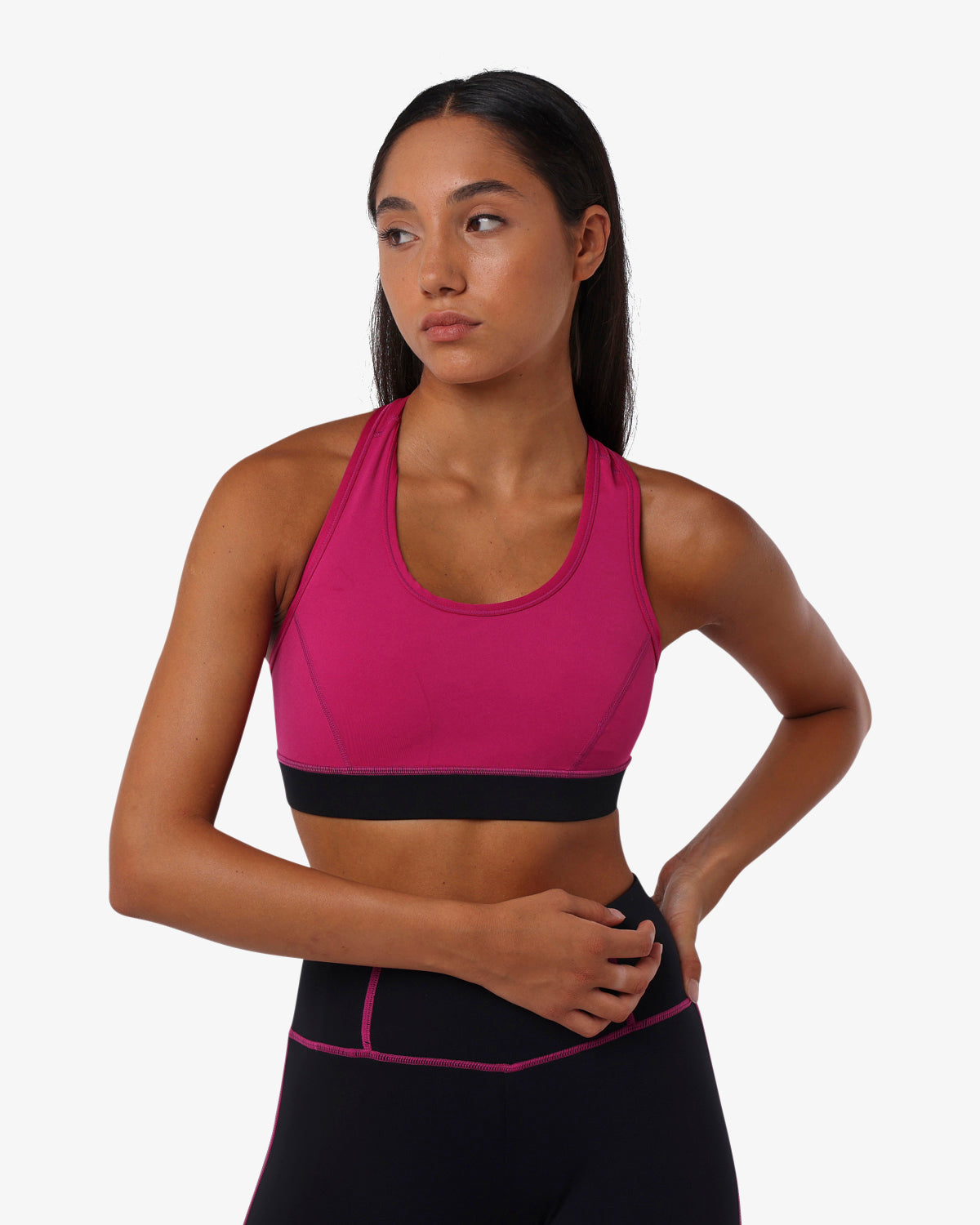 top-jaked-activewear-flowered-evo-donna-spallina-stretta-design-incrociato-sulla image 5