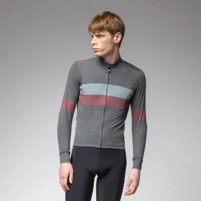 maglia-manica-lunga-uomo-al-cycling-wool-line-gravel-e-strada image 1