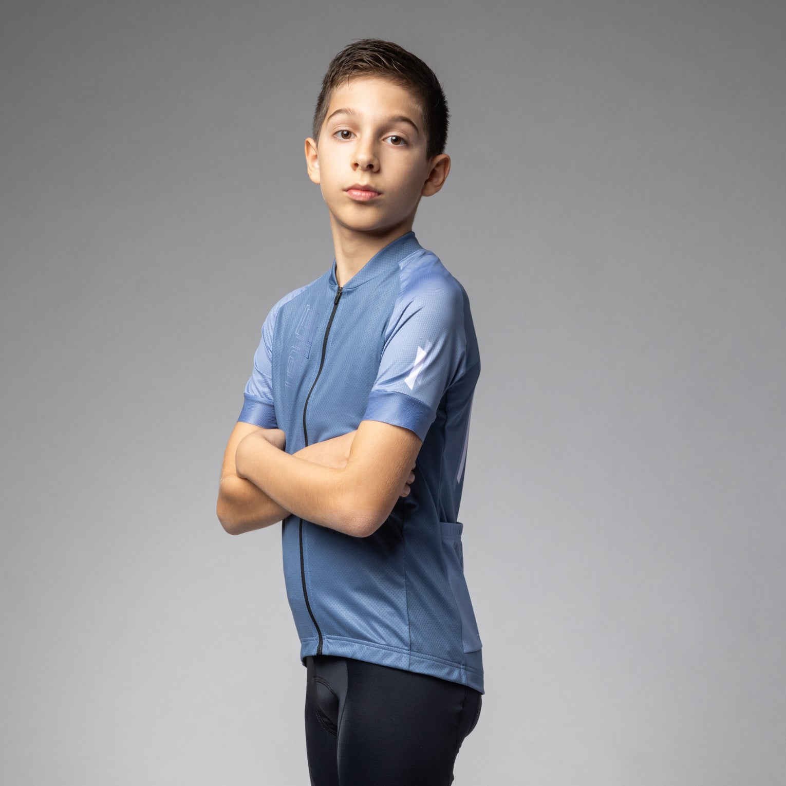 al-cycling-follow-me-short-sleeve-jersey-bambino-maglia-ciclismo-per-bambini image 1